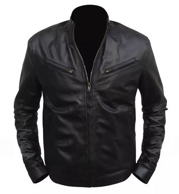 Fast And Furious  Vin Diesel Biker Rider Motorcycle Leather Jacket