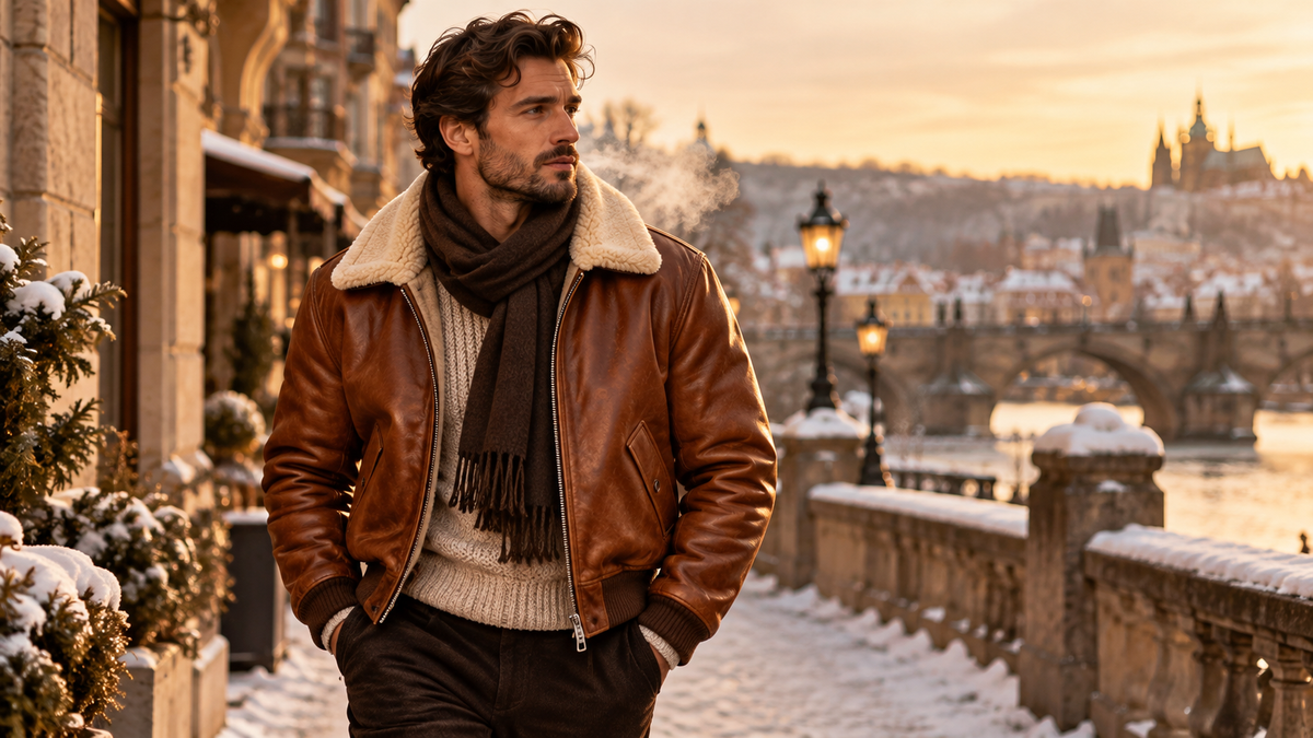 Are Leather Bomber Jackets Good for Winter? What Actually Keeps You Warm
