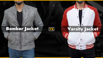 Bomber Jacket vs Varsity Jacket 