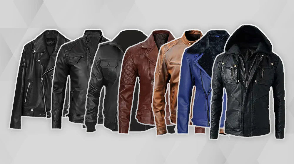 types of men’s biker jackets
