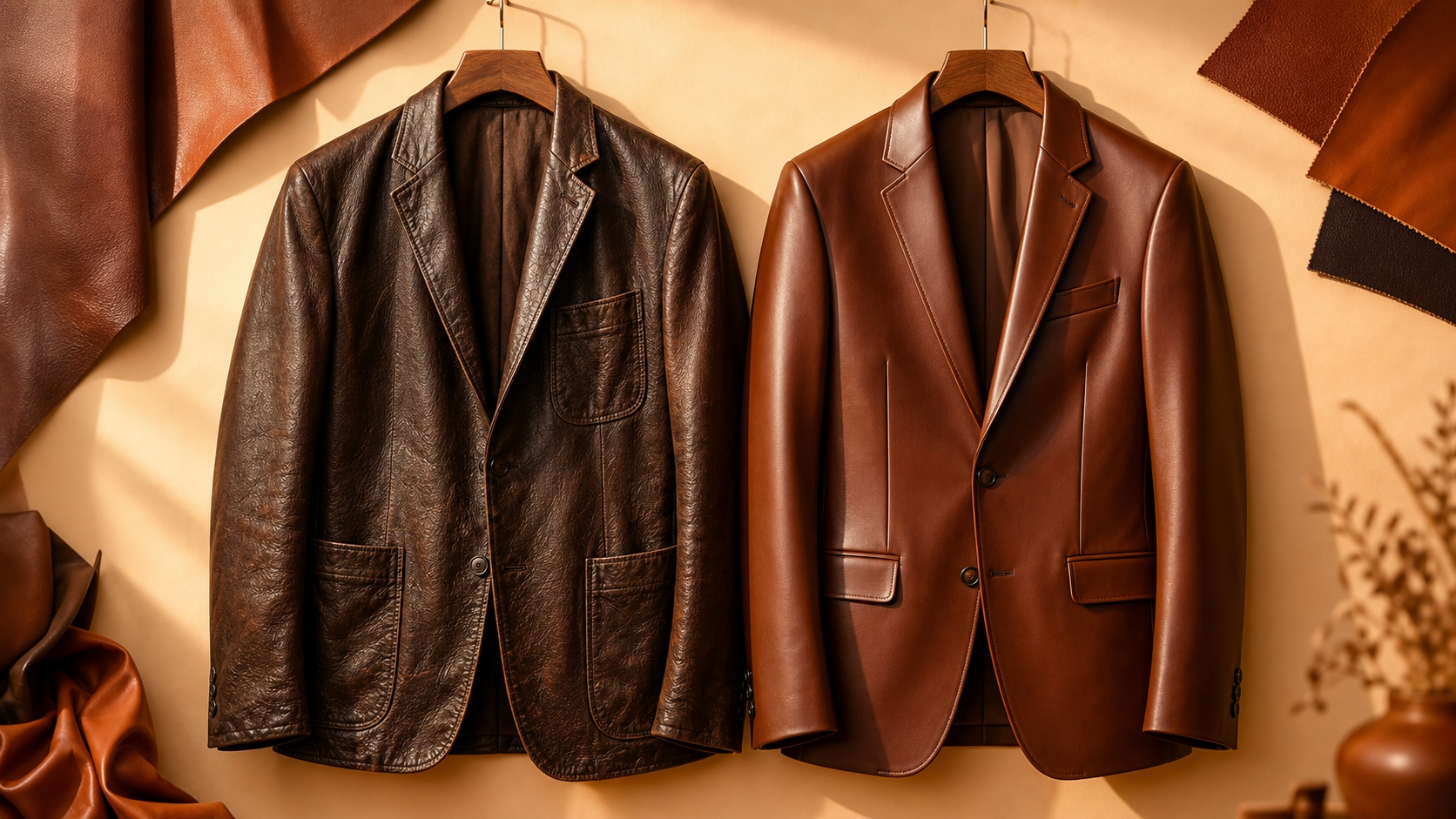 Leather Sport Coat vs Leather Blazer What’s the Difference and Which Looks Sharper