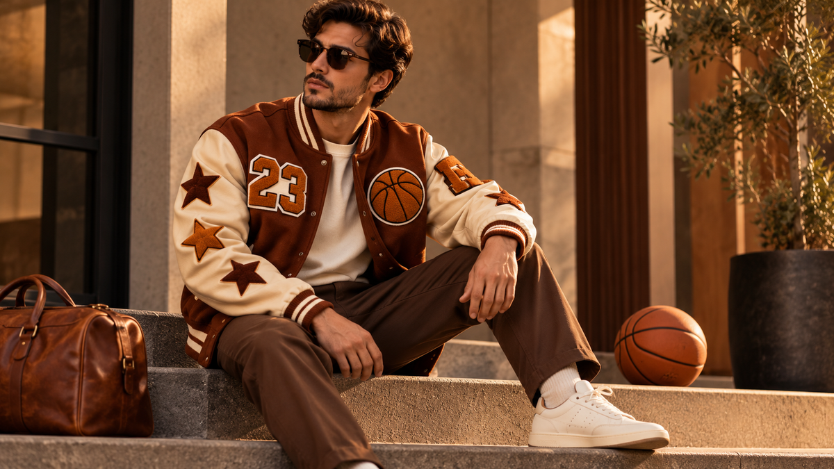 NBA Patch Varsity Jackets: How to Wear Bold Patches Without Overdoing the Outfit?