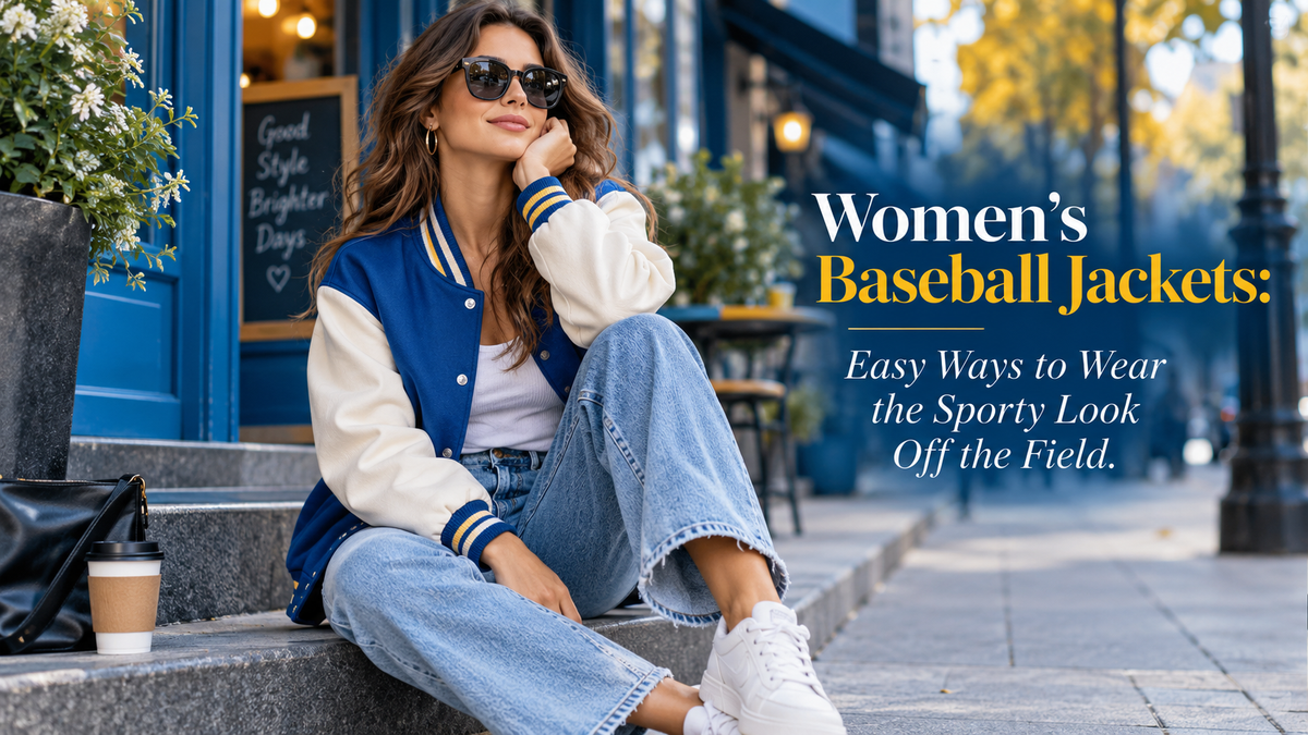 Women’s Baseball Jackets: Easy Ways to Wear the Sporty Look Off the Field