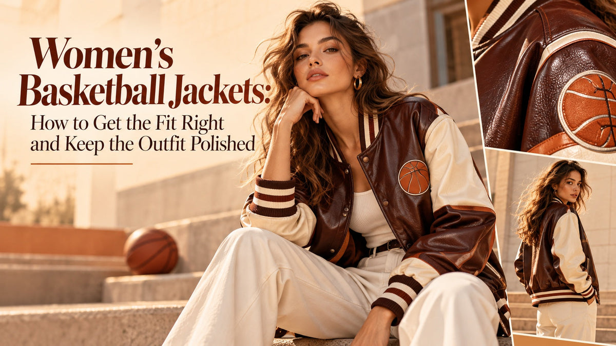 Women’s Basketball Jackets: How to Get the Fit Right and Keep the Outfit Polished