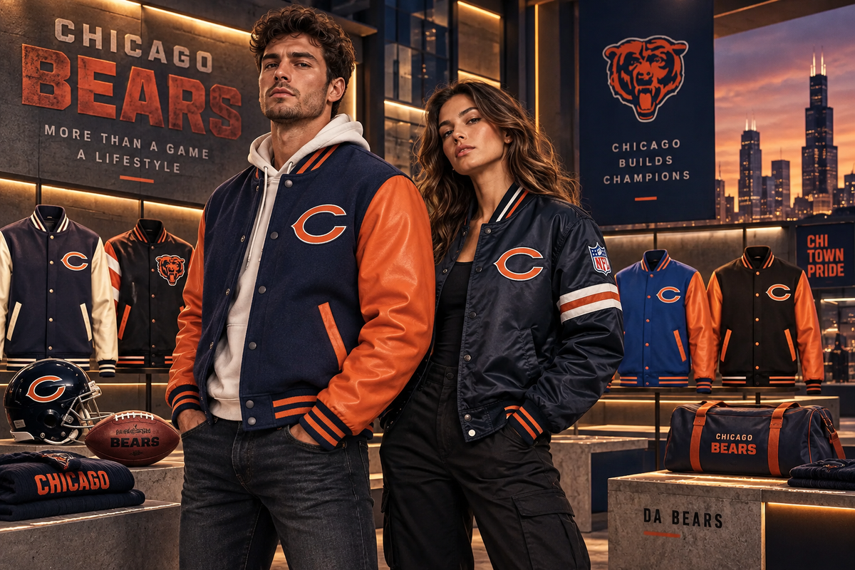 Chicago Bears Varsity Jackets Collection - Leather Nativ.