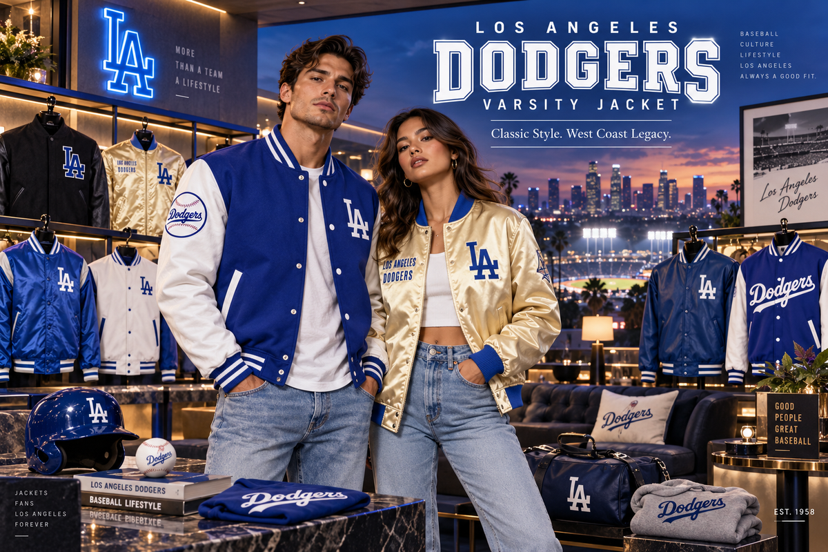 Los Angeles Dodgers Varsity Jackets Collection - Leather Nativ.