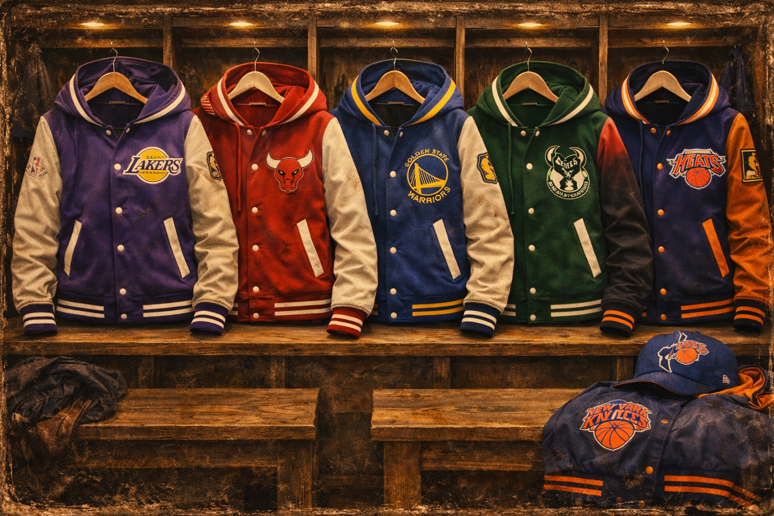 Women's NBA Varsity Jackets by Leather Nativ