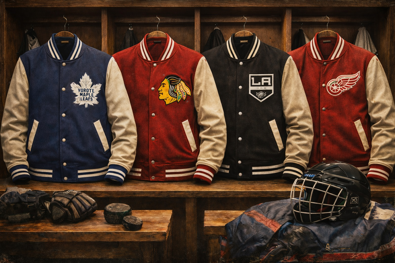 Men’s NHL Varsity & Letterman Jackets