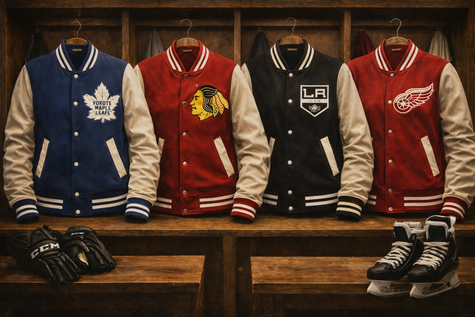 Men’s NHL Varsity & Letterman Jackets