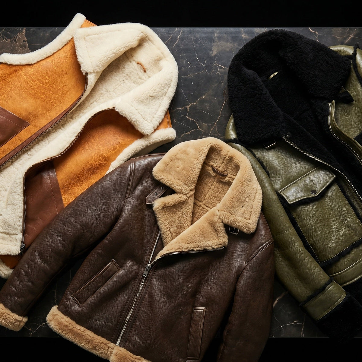 Men's Shearling Jackets | Leather Nativ