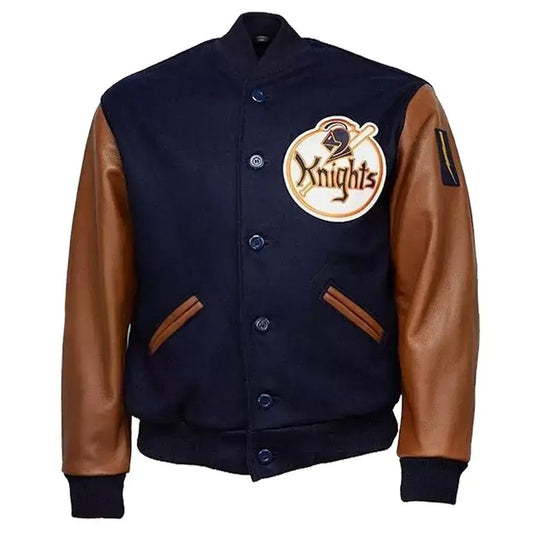New York Knights Varsity Jacket – Roy Hobbs Style Wool Jacket