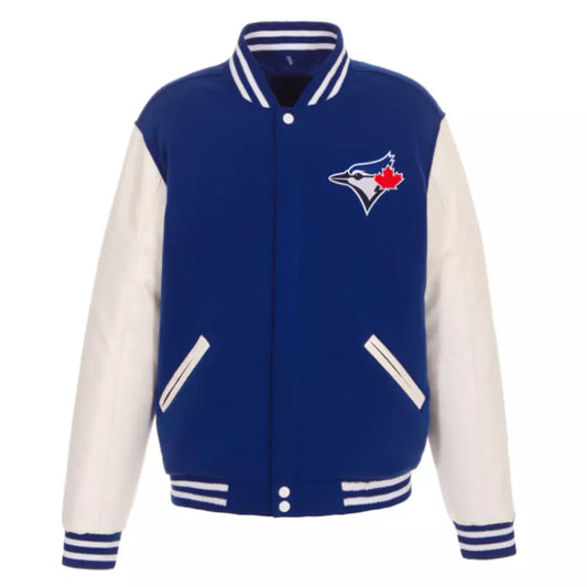 MLB Toronto Blue Jays Letterman Varsity Jacket – Available in 3 Colours