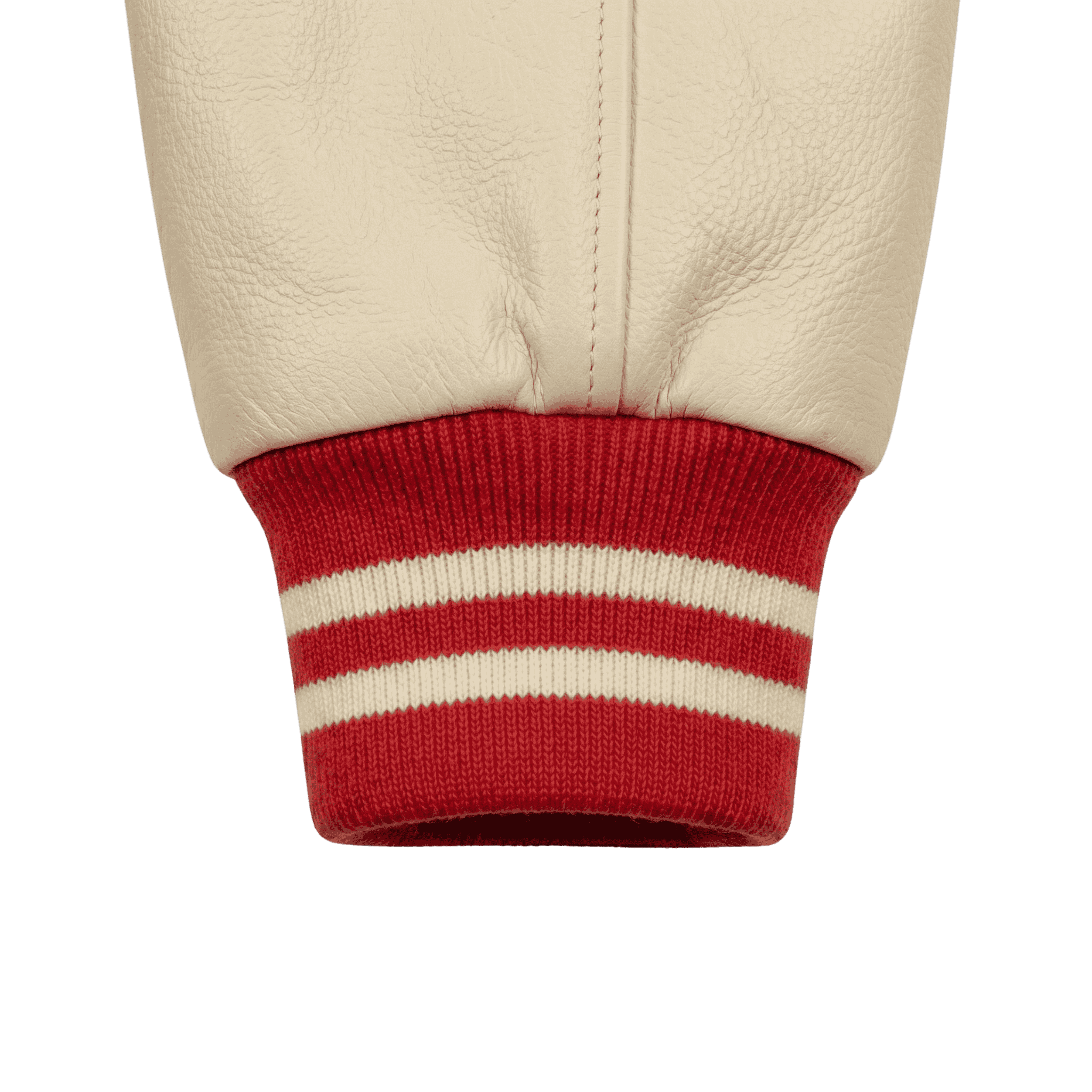 NFL Men's New England Patriots Navy Blue Varsity Jacket (Cuffs)