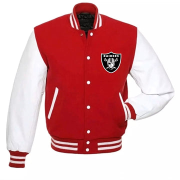 NFL - Philadelphia Eagles Green Wool Letterman Varsity Jacket With Real Leather Sleeve