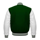 Baseball Kid's Letterman Varsity Jacket (Back)