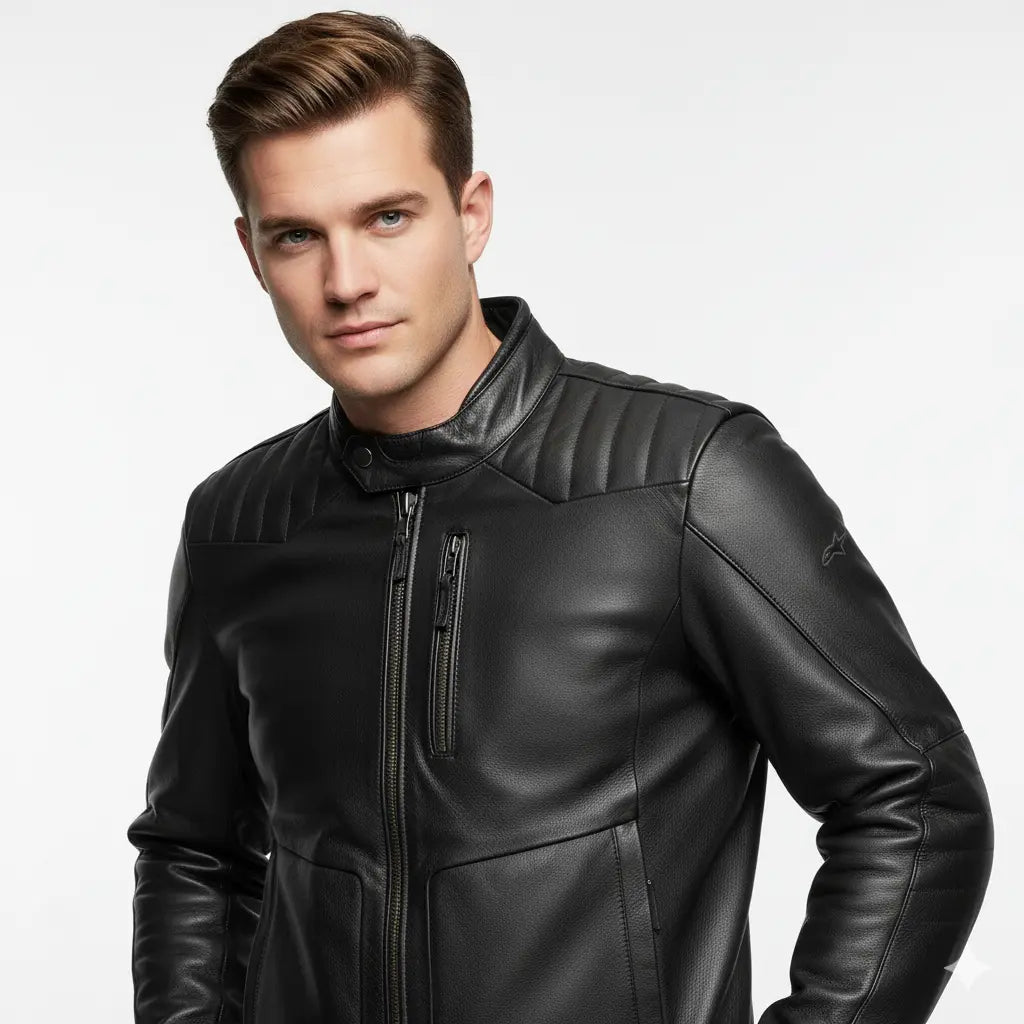 Crazy Eight Leather Jacket