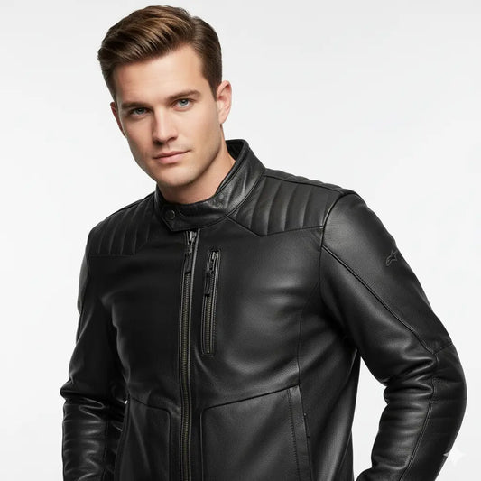 Crazy Eight Leather Jacket