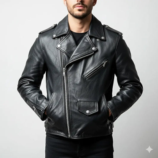 Mascot Biker Leather Jacket