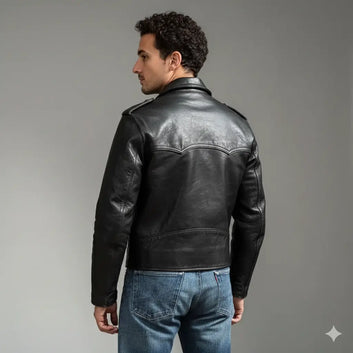 Mascot Biker Leather Jacket