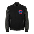 MLB Men's Chicago Cubs Black Varsity Jacket