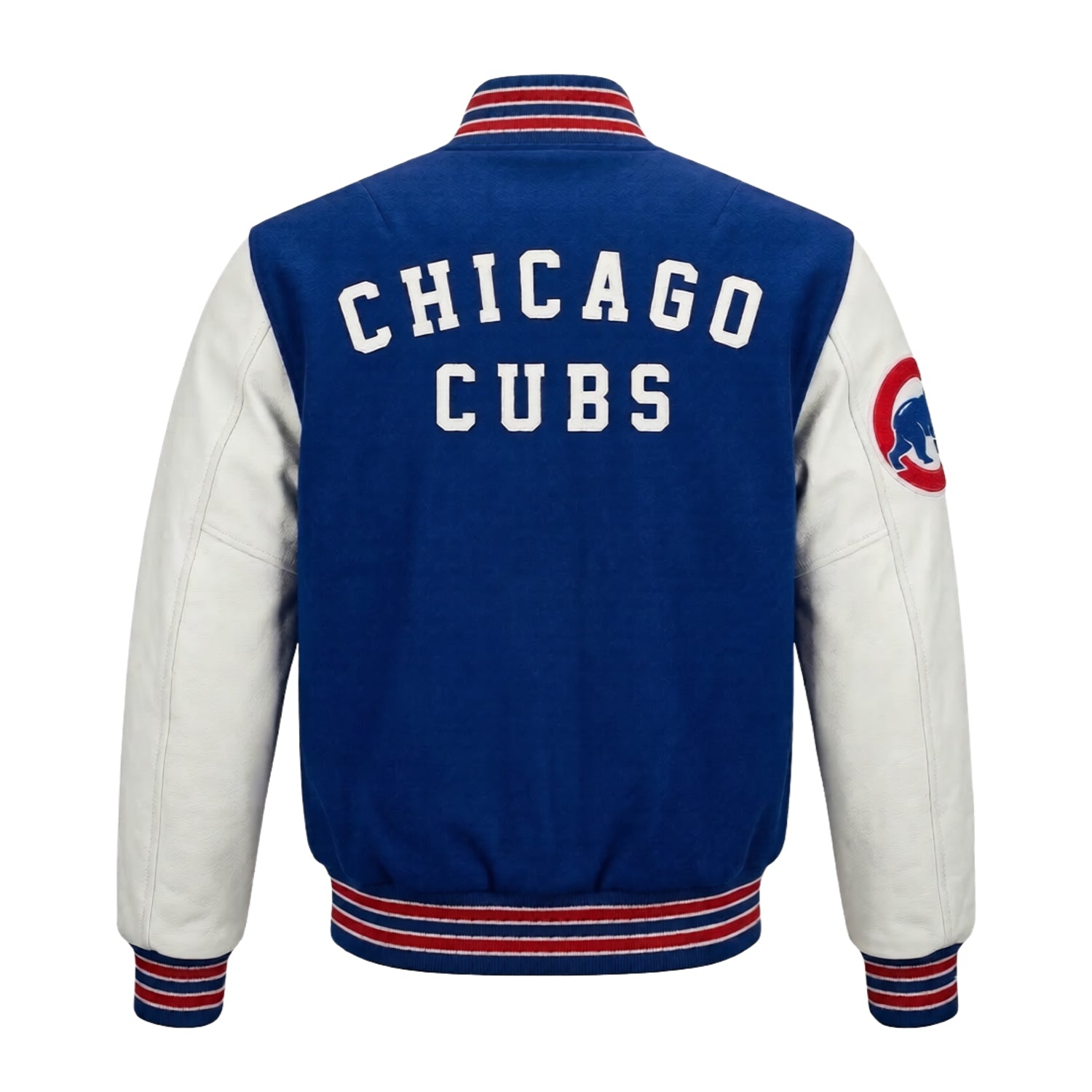MLB Men's Chicago Cubs Varsity Jacket (Back)