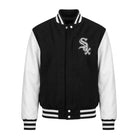 MLB Men's Chicago White Sox Black & White Varsity Jacket 