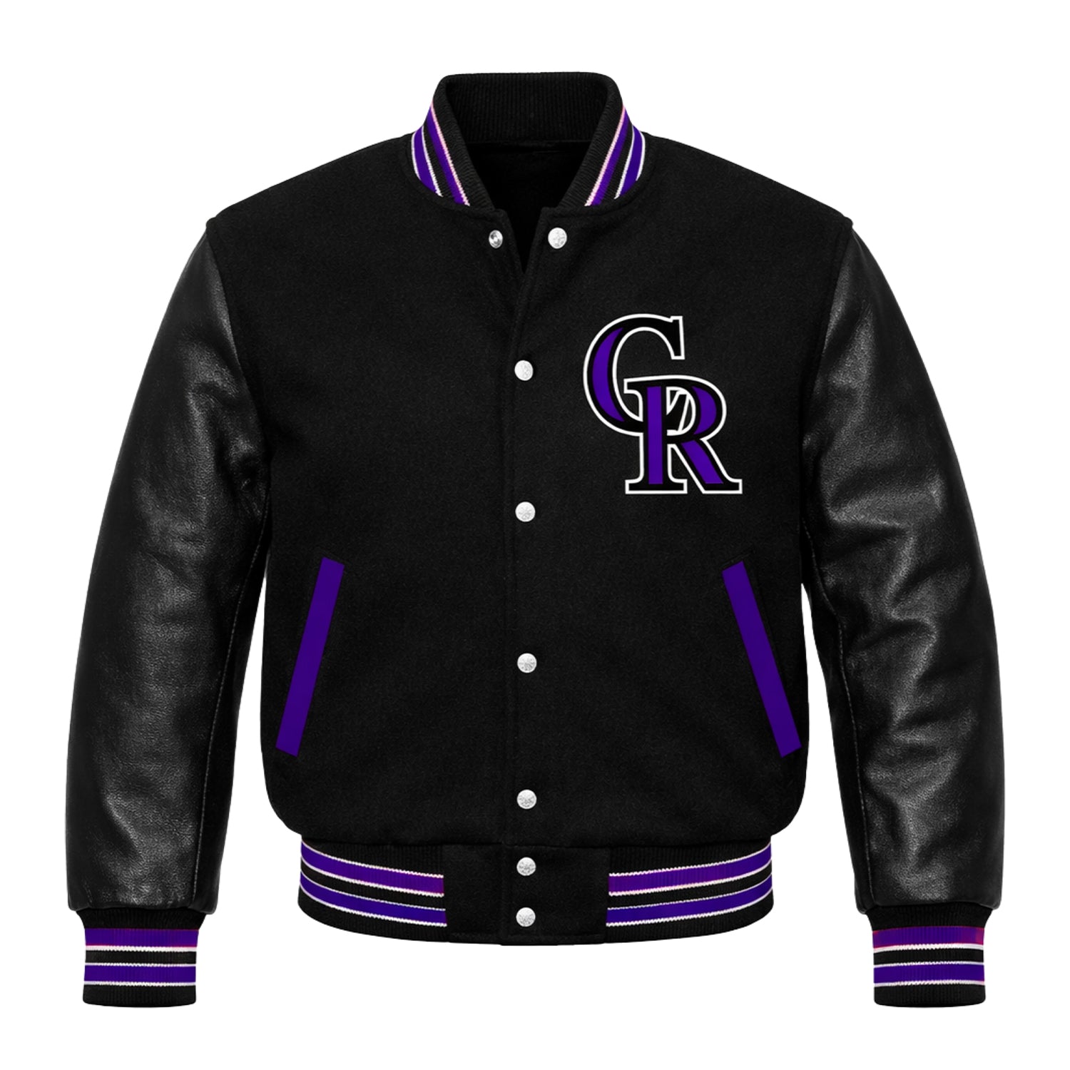 MLB Men's Colorado Rockies Varsity Jacket