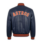 MLB Men's Houston Astros Navy Varsity Jacket (Back)