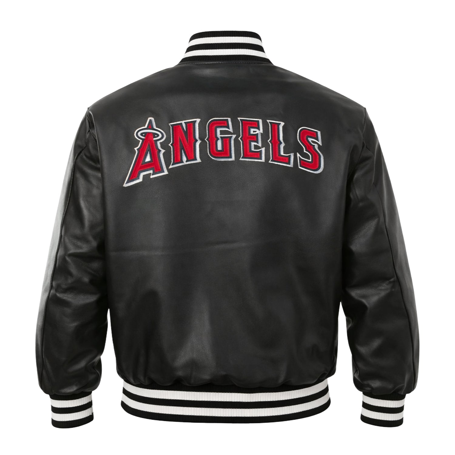 MLB Men's Los Angeles Angels Varsity Jacket (Back)