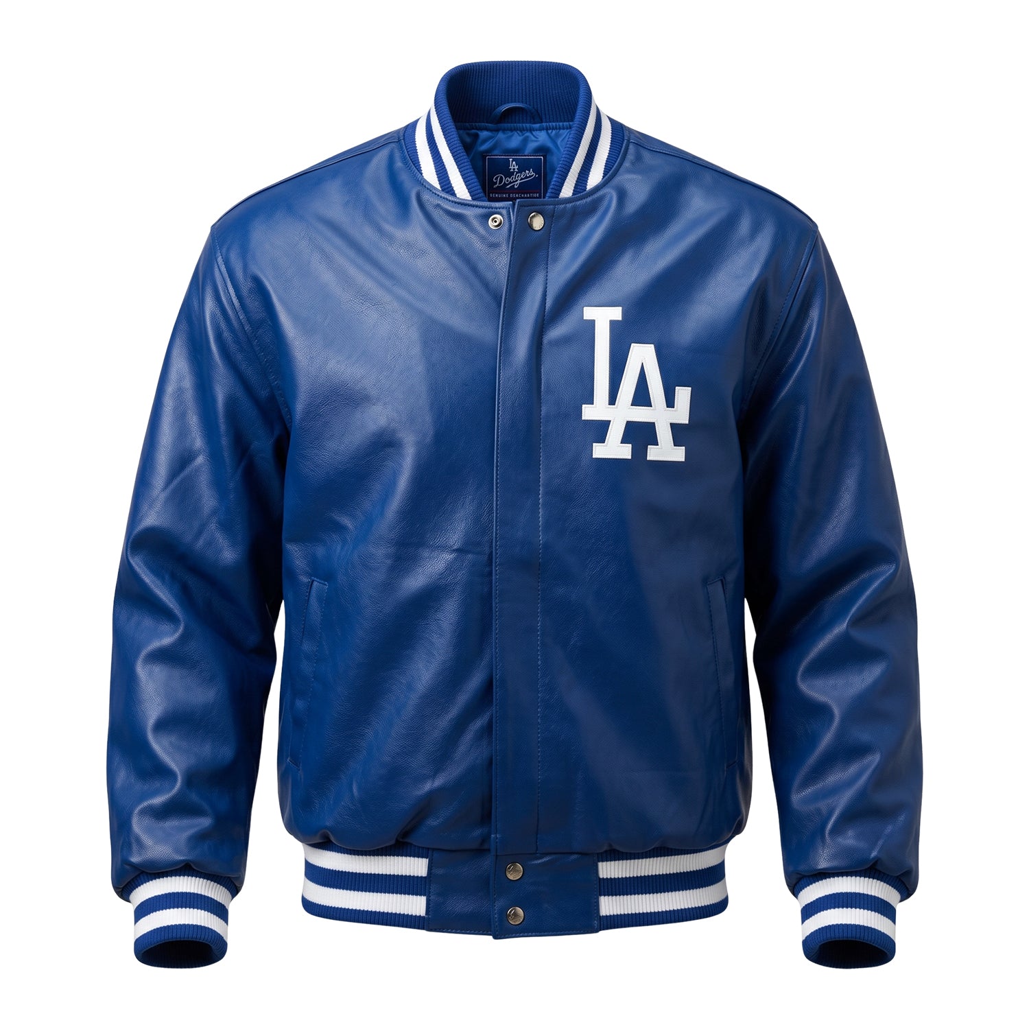 MLB Men's Los Angeles Dodgers Classic Blue Varsity Jacket
