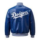 MLB Men's Los Angeles Dodgers Classic Blue Varsity Jacket (Back)