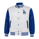 MLB Men's Los Angeles Dodgers White Varsity Jacket