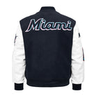 MLB Men's Miami Marlins Varsity Jacket (Back)