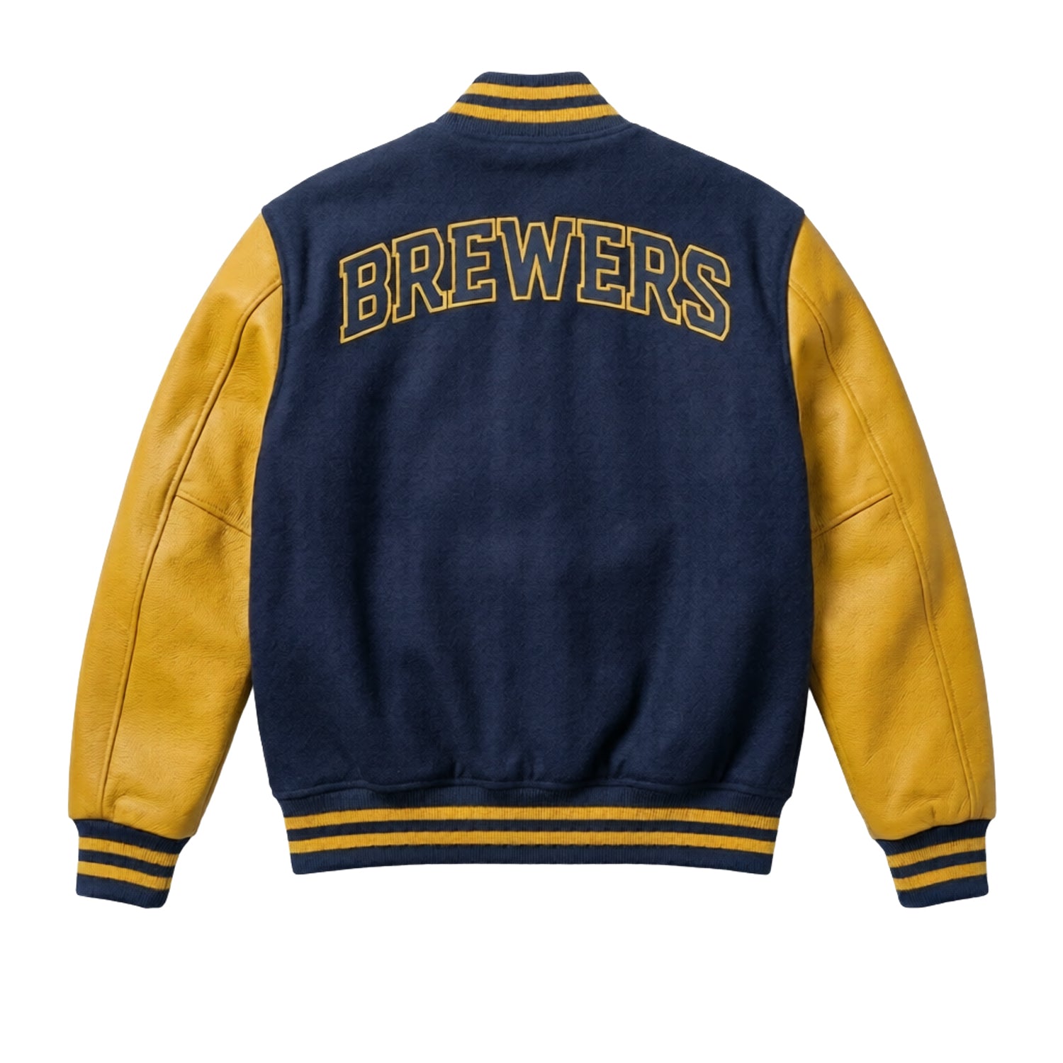 MLB Men's Milwaukee Brewers Varsity Jacket (Back)