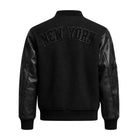 MLB Men's New York Yankees Black Varsity Jacket (Back)