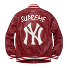 MLB Men's New York Yankees Red Varsity Jacket (Back)