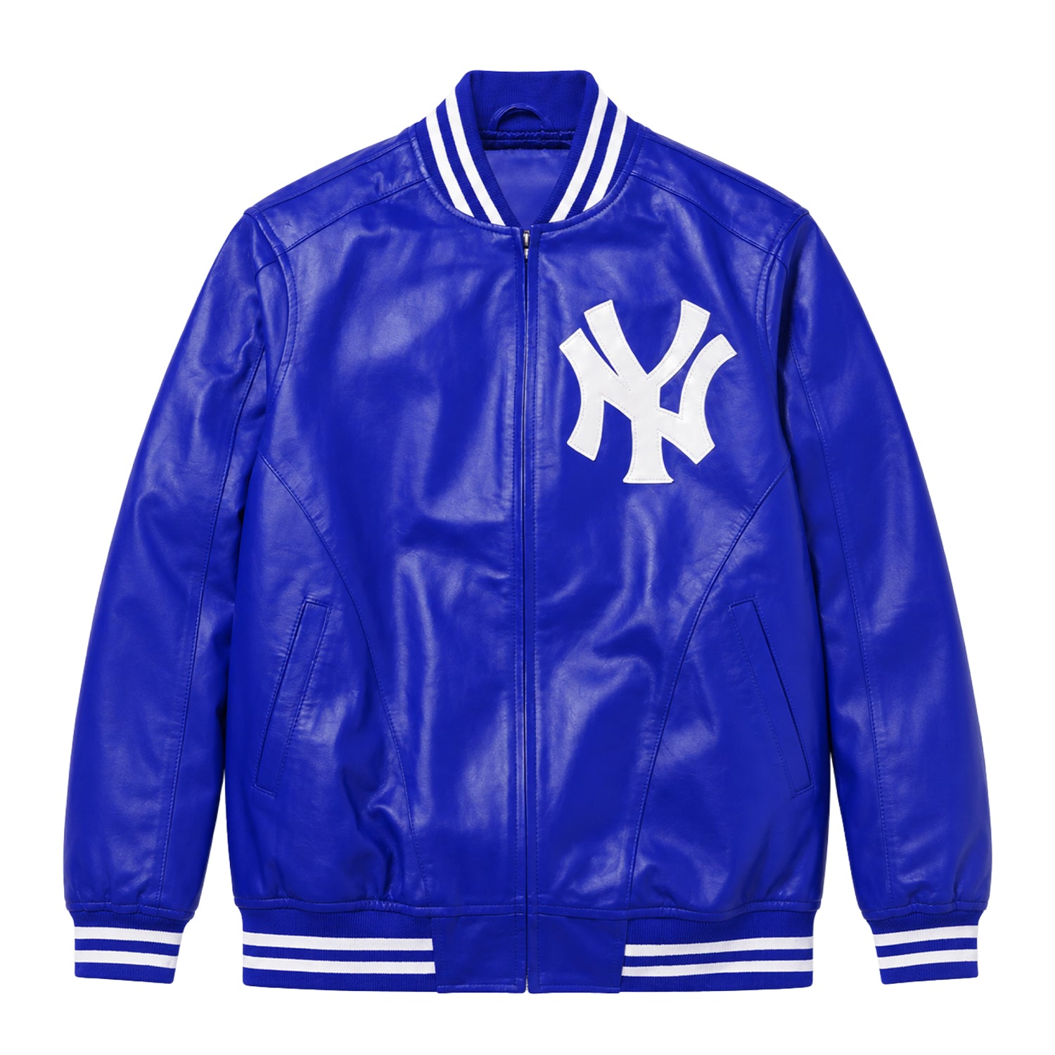 MLB Men's New York Yankees Royal Blue Varsity Jacket