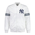 MLB Men's New York Yankees White Premium Varsity Jacket