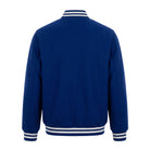 MLB Men's Philadelphia Phillies Royal Blue Wool Varsity Jacket (Back)