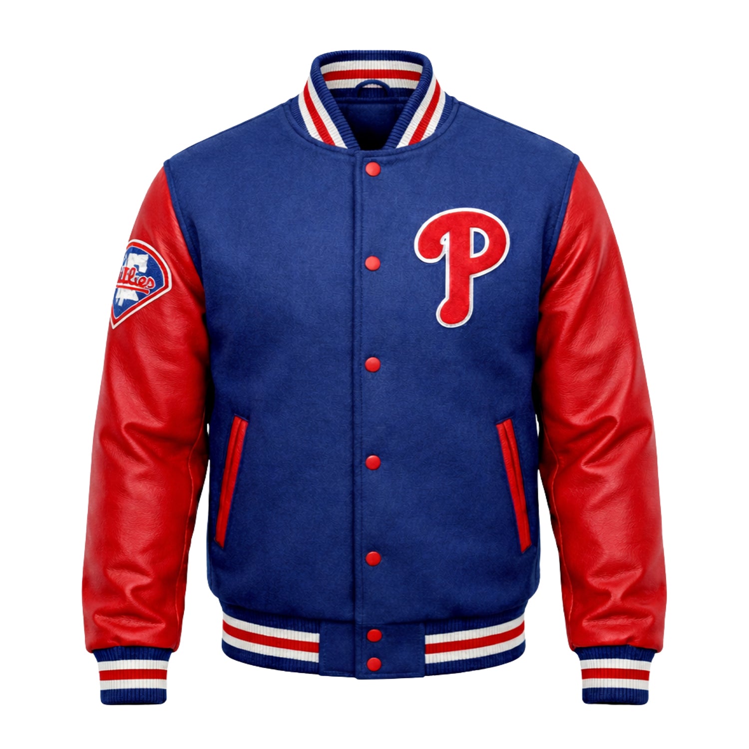 MLB Men's Philadelphia Phillies Varsity Jacket