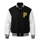 MLB Men's Pittsburgh Pirates Premium Wool Varsity Jacket 