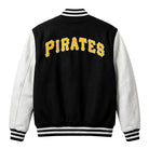 MLB Men's Pittsburgh Pirates Premium Wool Varsity Jacket (Back)