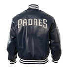 MLB Men's San Diego Padres Navy Varsity Jacket (Back)