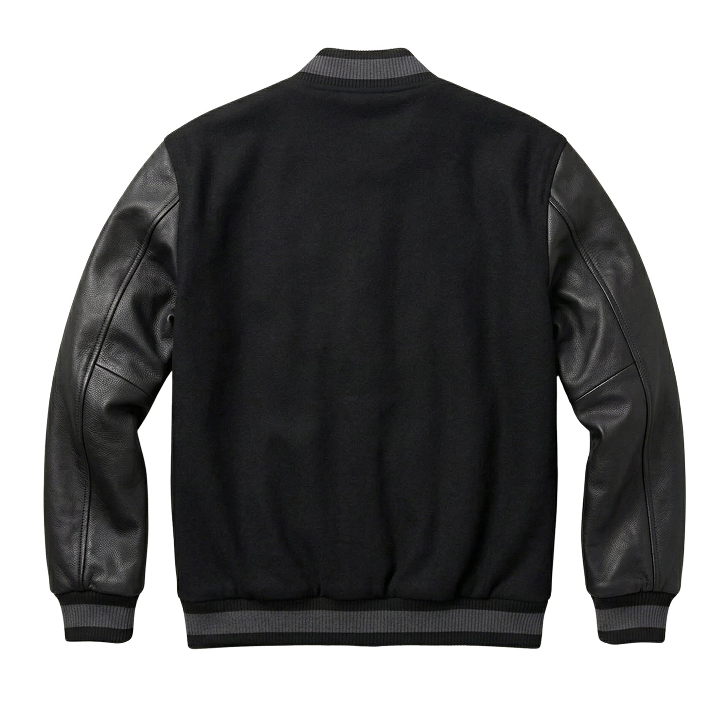 MLB Men's San Francisco Giants Black Varsity Jacket (Back)