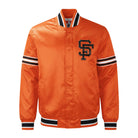 MLB Men's San Francisco Giants Orange Varsity Jacket