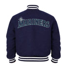MLB Men's Seattle Mariners Varsity Jacket (Back)