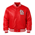 MLB Men's St Louis Cardinals Red Varsity Jacket