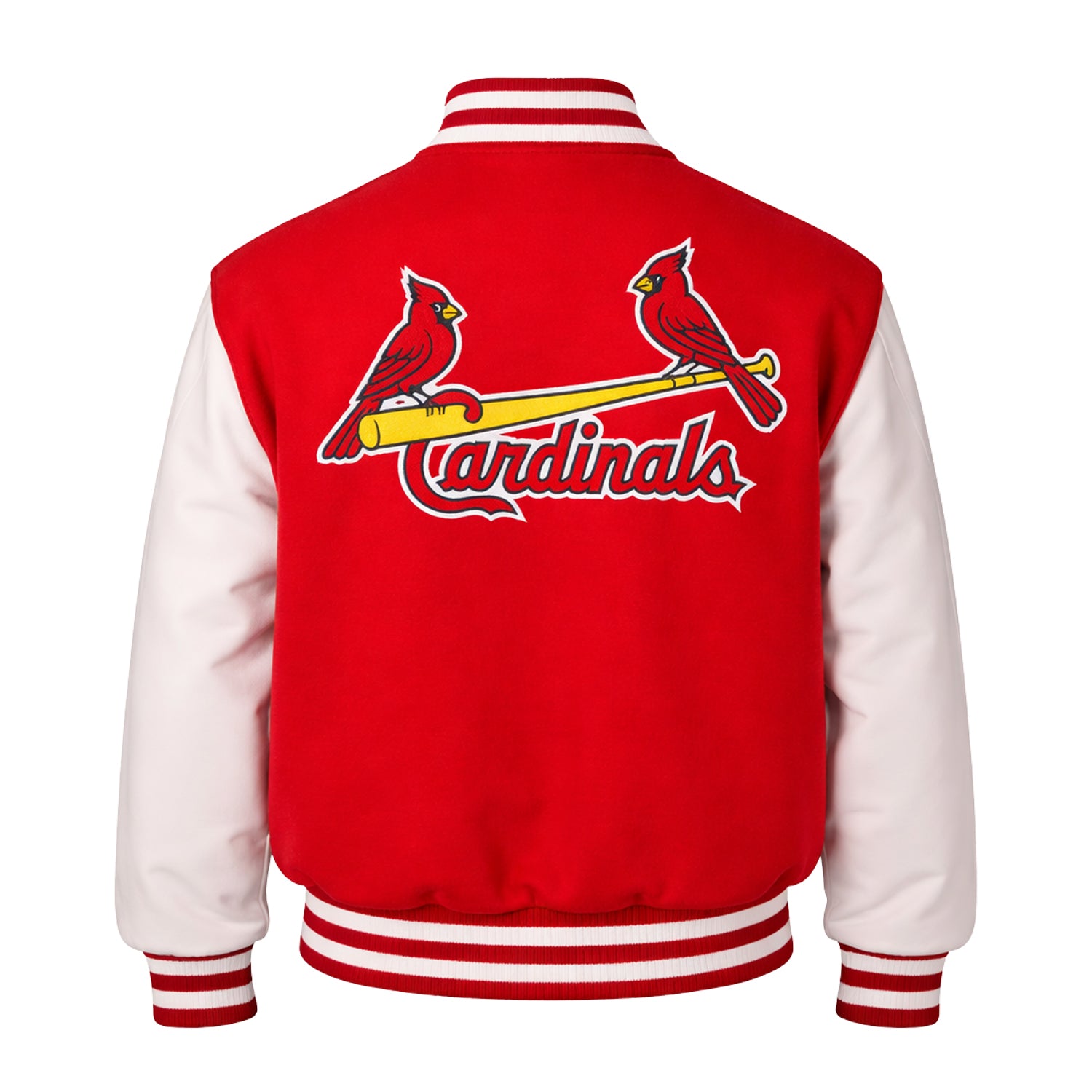 MLB Men's St Louis Cardinals Varsity Jacket (Back)