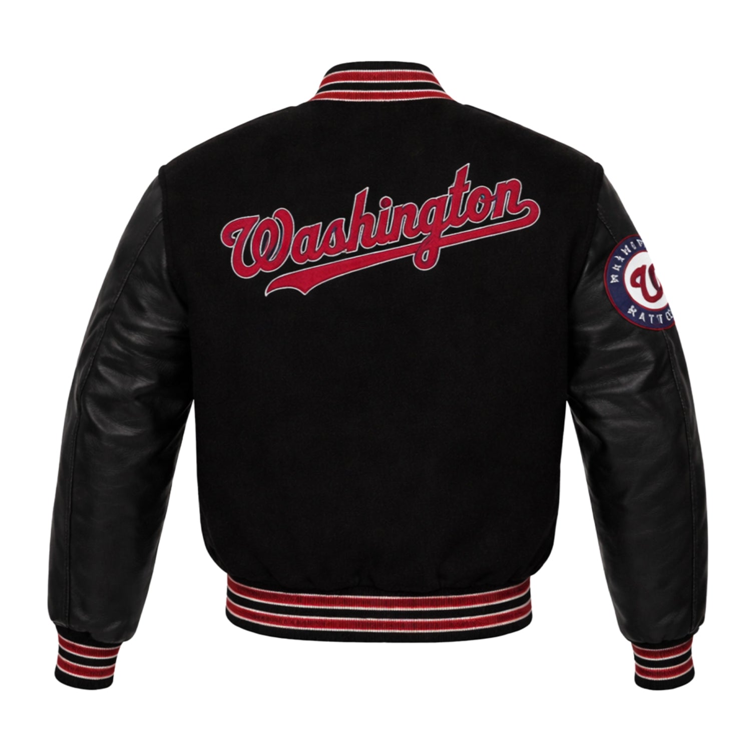 MLB Men's Washington Nationals Varsity Jacket (Back)