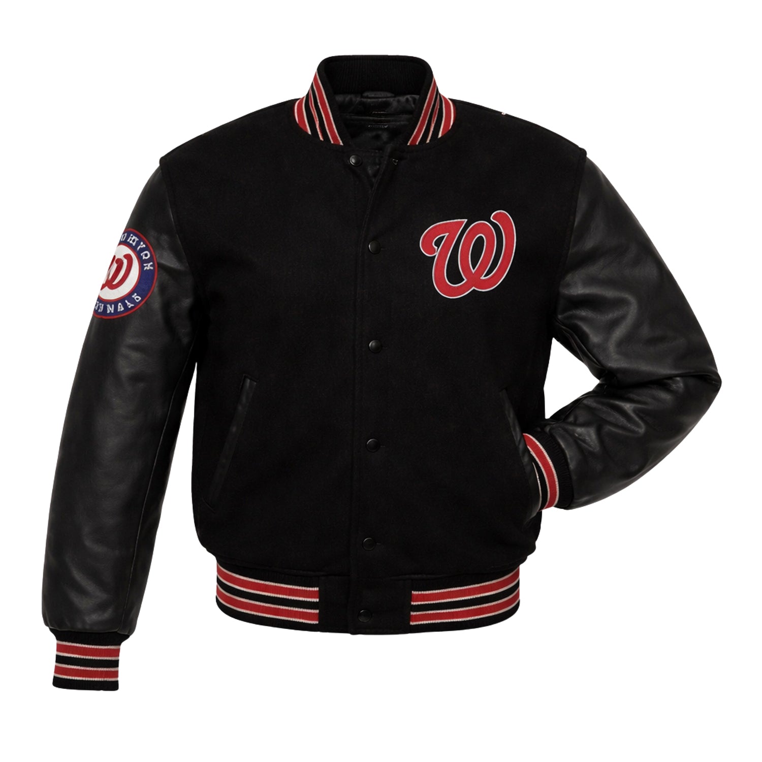 MLB Men's Washington Nationals Varsity Jacket